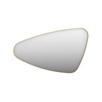 Spiegel INK SP22 Links 120x4x70 cm Mat Goud - thumbnail