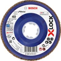 Bosch Accessoires Lamellenschijf X551 115mm G40 kunststof recht X-LOCK - 2608619811 - thumbnail