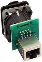 Neutrik NE8FDP B CAT5e etherCON chassisdeel female zwart - thumbnail