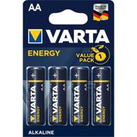 Batterij varta energy 4x aa - thumbnail
