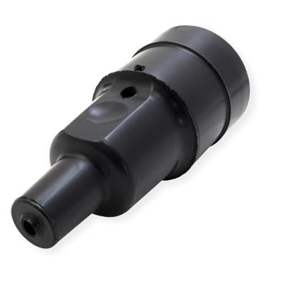 Bachmann 913.175 Koppeling met randaarde Rubber, Silicone 250 V Zwart IP20