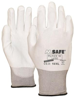 M-Safe pu-flex werkhandschoen w 14-083 wit, xl - 11408310 - 11408310 M-Safe pu-flex werkhandschoen w 14-083 wit, xl - 11408310 - 11408310