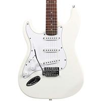 Dimavery ST-203 LH WH elektrische gitaar linkshandig wit - thumbnail