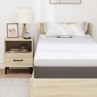 Matraspads Wit 80 x 200 cm 100% polyester jacquard stof