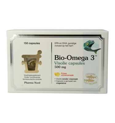 Pharma Nord Bio-Omega 3 Visolie 500mg Capsules
