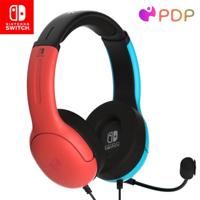 PDP LVL40 Blauw / rode headset voor schakelaar - thumbnail