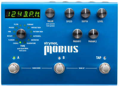 Strymon Mobius modulatie pedaal