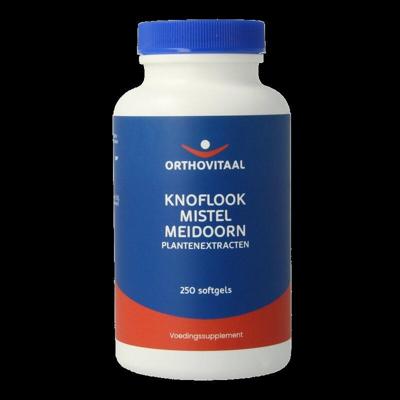 OrthoVitaal Knoflook mistel meidoorn 250 Softgels