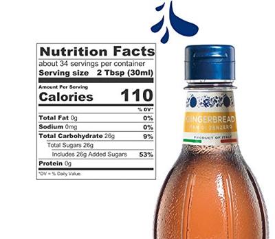 Fabbri - Mixybar Gingerbread Siroop - 1ltr