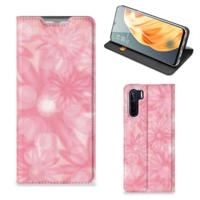 OPPO Reno3 | A91 Smart Cover Spring Flowers - thumbnail