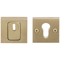 Formani Basics BSQVEIL-KT veiligheidscilinderrozet massief kerntrekbeveiliging SKG*** - PVD mat goud - thumbnail