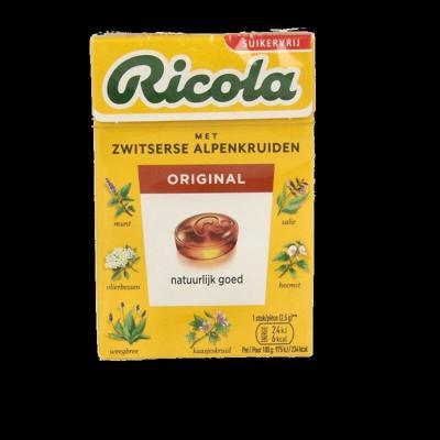 Ricola Kruidenpastilles Original Suikervrij
