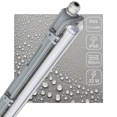 LED&apos;s Light LED TL armatuur 150 cm compleet met LED TL buis - 2880lm