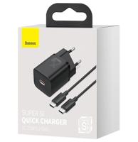 Baseus TZCCSUP-L01 oplader voor mobiele apparatuur Smartphone Zwart AC, USB Snel opladen Binnen - thumbnail