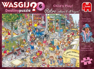 Wasgij Destiny 6 Kinderspel Puzzel 1000 stukjes