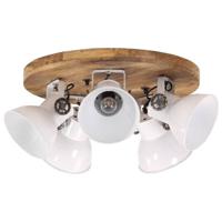 VidaXL Plafondlamp 25 w e27 50x50x25 cm wit - thumbnail