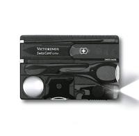 Victorinox SwissCard Lite 0.7333.T3 Zakgereedschapsset Aantal functies 13 Onyx (transparant) - thumbnail