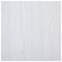 VidaXL Vloerplanken zelfklevend 5,11 m² pvc wit - thumbnail