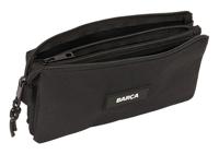 Pennenetui met 3 vakken F.C. Barcelona Zwart 22 x 12 x 3 cm - thumbnail