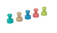 Maul Magneet 6168499 (Ø x h) 12 mm x 16 mm Kegel Roze, Atlantic Blue, Turquoise, Lime, Sahara 10 stuk(s) 6168499 - thumbnail