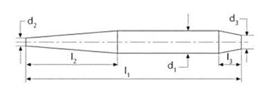 Rennsteig Werkzeuge Montagedoorn 190 x 23 x 9 mm 448 037 0