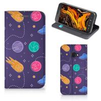 Samsung Galaxy Xcover 4s Hippe | Standcase | Space - thumbnail
