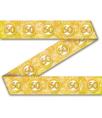 Afzetlint 60 Jaar Goud (12m)
