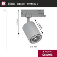 Paulmann Kratos 96564 LED-railspot ProRail3 9 W LED Zilver - thumbnail