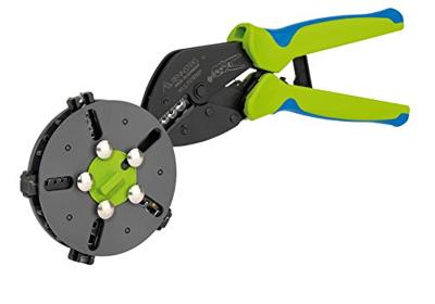 Rennsteig Werkzeuge Multicrimp mit Magazin 3tlg. 629 004 3 Krimptang Ongeïsoleerde platte connectoren, Geïsoleerde connectoren, Adereindhulzen