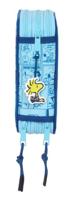 Schooletui met Accessoires Snoopy Love Blauw 12,5 x 19,5 x 5,5 cm 37 Onderdelen - thumbnail
