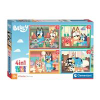 Clementoni legpuzzel 4in1 bluey - thumbnail