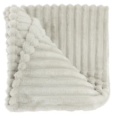 Unique Living plaid lex 150x200cm chateau grey