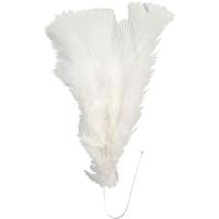 Creativ Company Veren, l: 11-17 cm, wit, 18 bol/ 1 doos - thumbnail