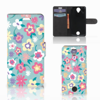 Acer Liquid Z330 Hoesje Flower Power - thumbnail