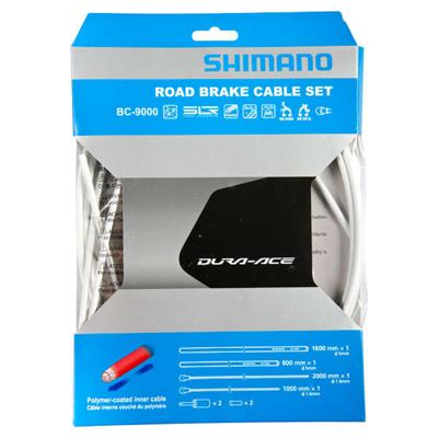 SHIMANO remkabelset "dura ace bc-9000" br.cable set da bc9000 shim. white