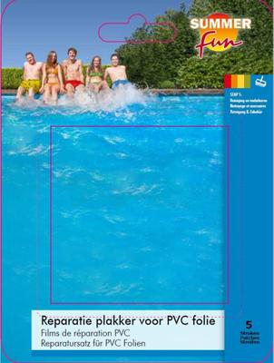 Summer Fun Reparatiekit PVC Folie 5 Stuks