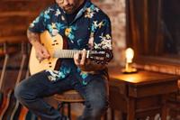 Ortega RTPSTD-NAT TourPlayer Series Standard Gloss Natural elektrisch-akoestische klassieke gitaar met gigbag - thumbnail