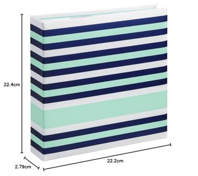 Hama memo-album designline voor 200 foto&apos;s van 10x15 cm stripes