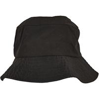 Flexfit FX5003EA Elastic Adjuster Bucket Hat - Black - One Size - thumbnail