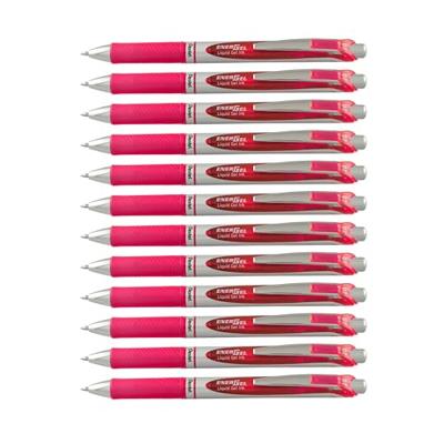 Gelschrijver pentel bl77 energel m roze | 12 stuks