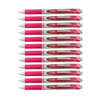 Gelschrijver pentel bl77 energel m roze | 12 stuks - thumbnail