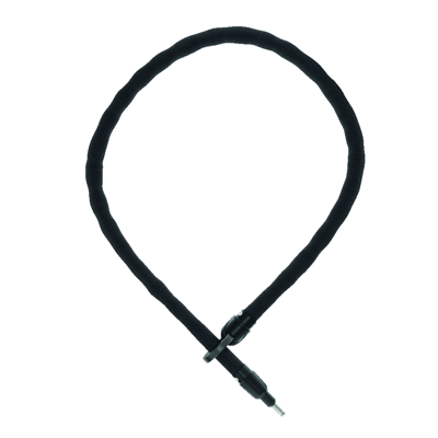 Abus ach ivy 6ks/130 zwart - insteekketting