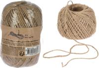 Jute touw 2 rollen van 50m - thumbnail