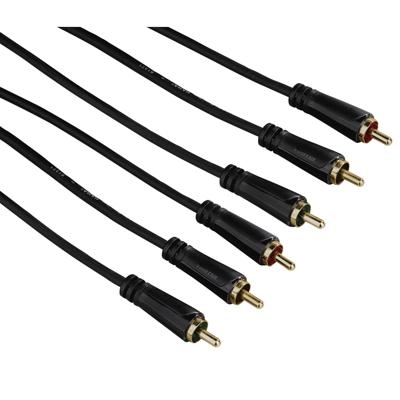 Hama YUV Kabel 3.0m 3 Ster Hama YUV Kabel 3.0m 3 Ster
