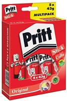 Lijmstift Pritt Stick Original 43gr promopack 4+1 gratis | 12 stuks - thumbnail