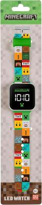 Minecraft - Block Print LED Watch