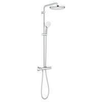 Grohe Tempesta System 250 Professional regendoucheset met 3 straalsoorten en thermostaatkraan Ø25cm chroom - thumbnail
