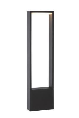 Lucide GOA - Sokkellamp - LED - 1x10W 3000K - IP54 - Antraciet Lucide GOA - Sokkellamp - LED - 1x10W 3000K - IP54 - Antraciet