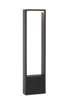 Lucide GOA - Sokkellamp - LED - 1x10W 3000K - IP54 - Antraciet - thumbnail