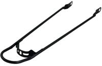 HH Spatbordstang met bumper 28 x 1,5 inch matzwart - thumbnail